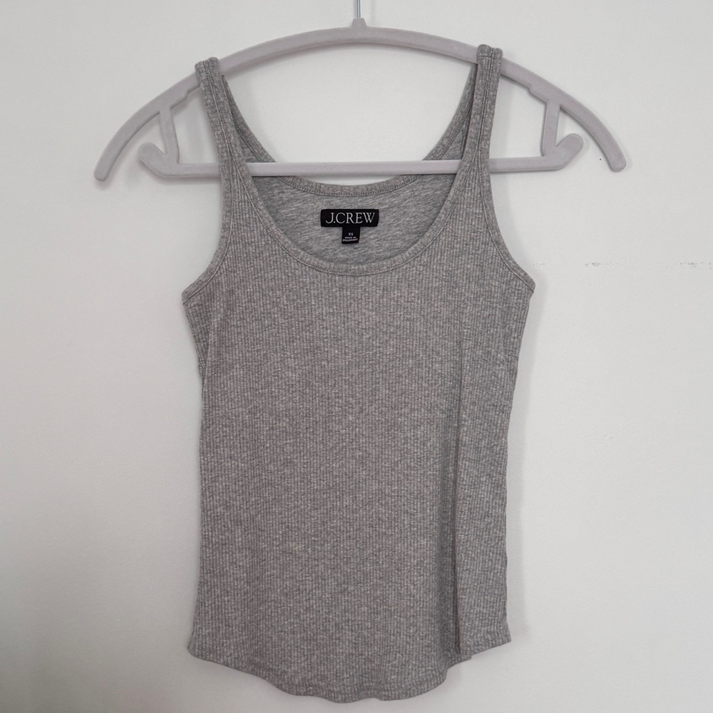 J. Crew Heather Gray Tank Top
